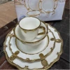 16pcsdinnersetsceramicsplatesbowlswholesale ChaoShan السيراميك details Picture